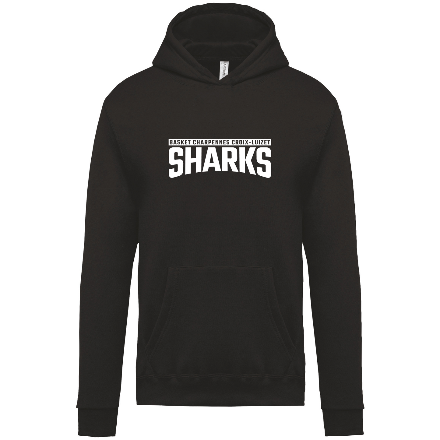 Sweat capuche SHARKS femme