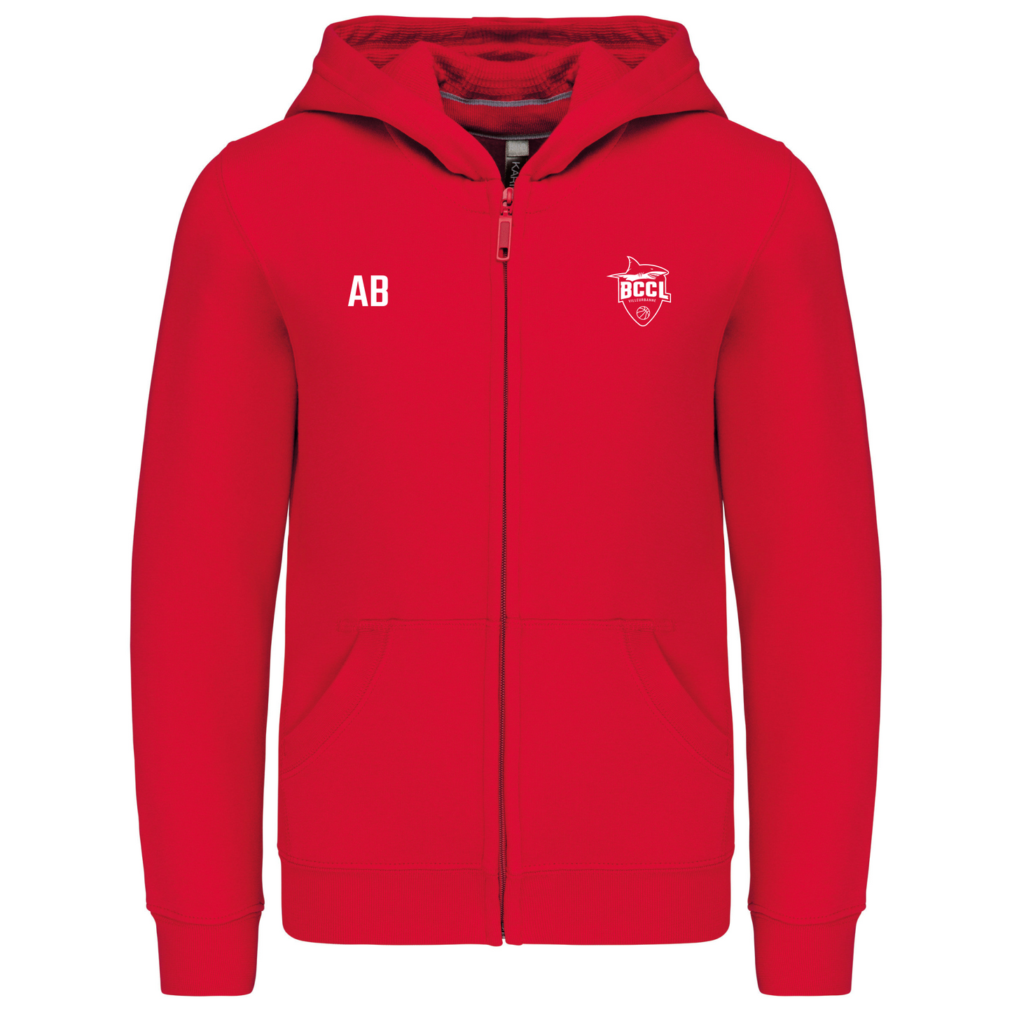 Sweat zippé homme