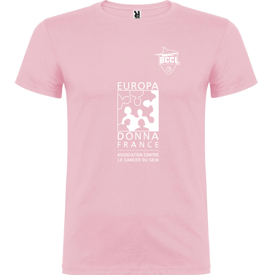 Tee-shirt solidaire Octobre Rose