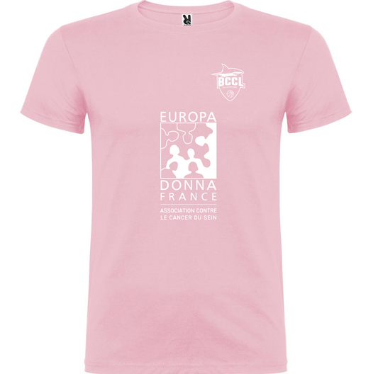 Tee-shirt solidaire Octobre Rose